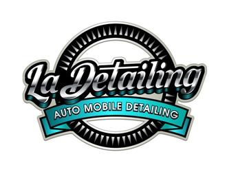 LA Detailing logo design by DreamLogoDesign