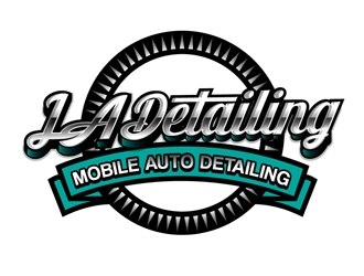 LA Detailing logo design by DreamLogoDesign