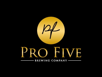 Pro Five Brewing Company logo design by my!dea