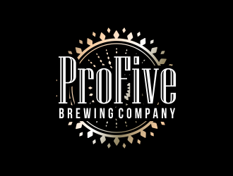Pro Five Brewing Company logo design by AisRafa