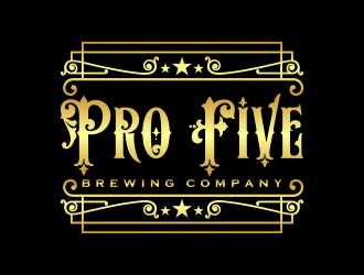Pro Five Brewing Company logo design by rykos
