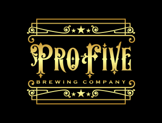 Pro Five Brewing Company logo design by rykos