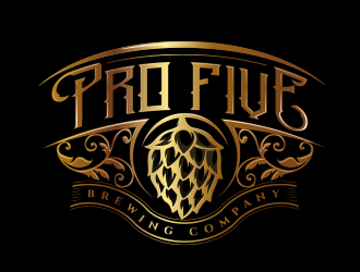 Pro Five Brewing Company logo design by schiena
