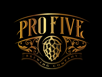 Pro Five Brewing Company logo design by schiena