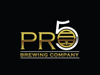 Pro Five Brewing Company logo design by Foxcody