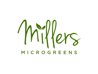 Millers Microgreens logo design by nurul_rizkon