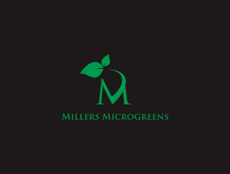 Millers Microgreens logo design by cecentilan