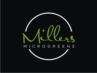 Millers Microgreens logo design by Adundas