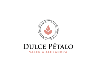 Dulce Pétalo logo design by mbamboex