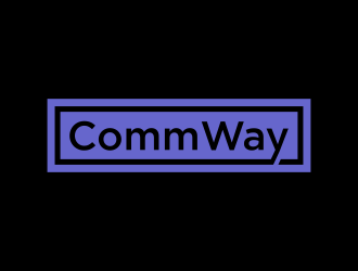 CommWay logo design by BlessedArt