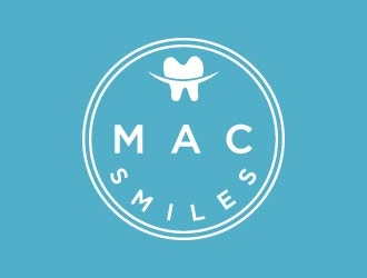 MAC SMILES logo design by maserik