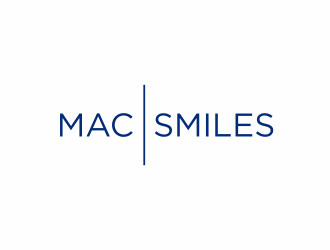 MAC SMILES logo design by santrie