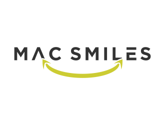 MAC SMILES logo design by BlessedArt