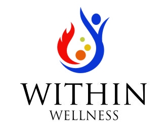 Within Wellness logo design by jetzu