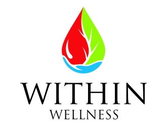 Within Wellness logo design by jetzu