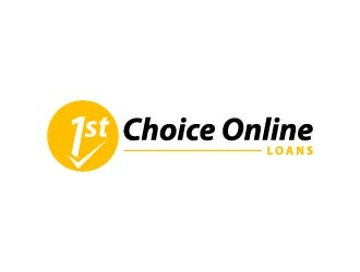 1st Choice Online Loans logo design by maserik