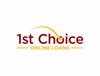 1st Choice Online Loans logo design by santrie