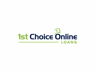 1st Choice Online Loans logo design by santrie