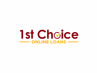 1st Choice Online Loans logo design by santrie