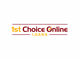 1st Choice Online Loans logo design by santrie