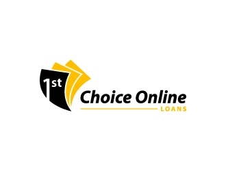 1st Choice Online Loans logo design by maserik