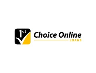1st Choice Online Loans logo design by maserik
