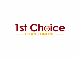 1st Choice Online Loans logo design by santrie