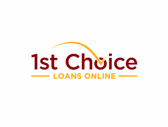 1st Choice Online Loans logo design by santrie
