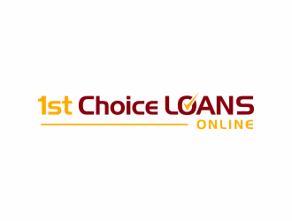 1st Choice Online Loans logo design by santrie