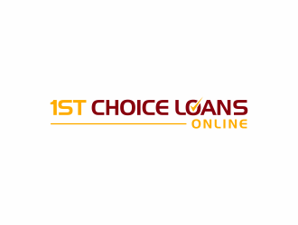 1st Choice Online Loans logo design by santrie
