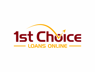 1st Choice Online Loans logo design by santrie