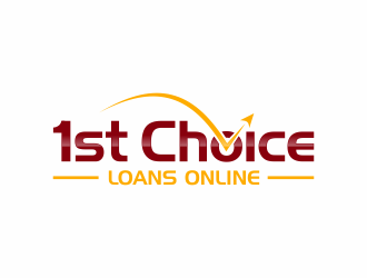 1st Choice Online Loans logo design by santrie