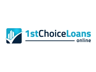 1st Choice Online Loans logo design by akilis13