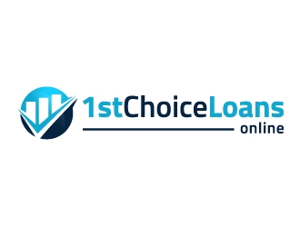 1st Choice Online Loans logo design by akilis13