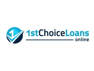 1st Choice Online Loans logo design by akilis13