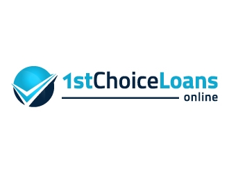 1st Choice Online Loans logo design by akilis13