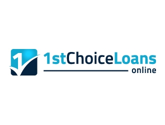 1st Choice Online Loans logo design by akilis13