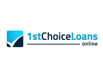 1st Choice Online Loans logo design by akilis13