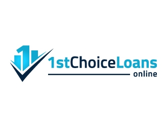1st Choice Online Loans logo design by akilis13