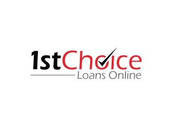 1st Choice Online Loans logo design by sanworks