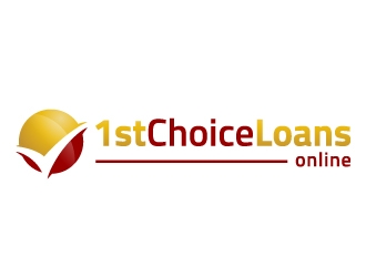 1st Choice Online Loans logo design by akilis13