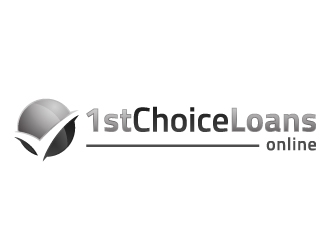 1st Choice Online Loans logo design by akilis13