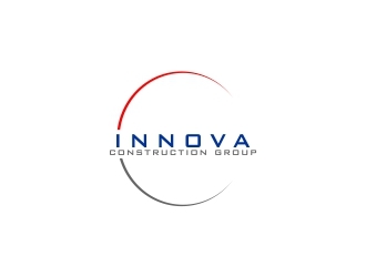 Innova Construction Group, Innova Homes logo design by mjafly