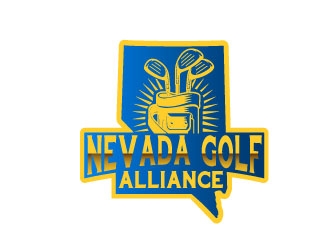 Nevada Golf Alliance   logo design by AYATA
