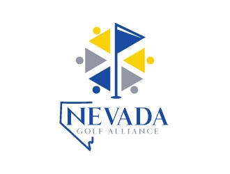 Nevada Golf Alliance   logo design by sanworks