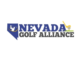Nevada Golf Alliance   logo design by mngovani