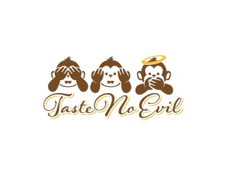 Taste No Evil logo design by jaize