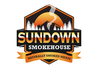 Sundown Smokehouse - Naturally Smoked Jerky logo design by kunejo
