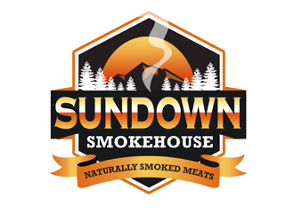 Sundown Smokehouse - Naturally Smoked Jerky logo design by kunejo