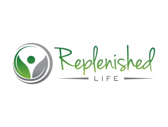 Replenished Life logo design by akilis13